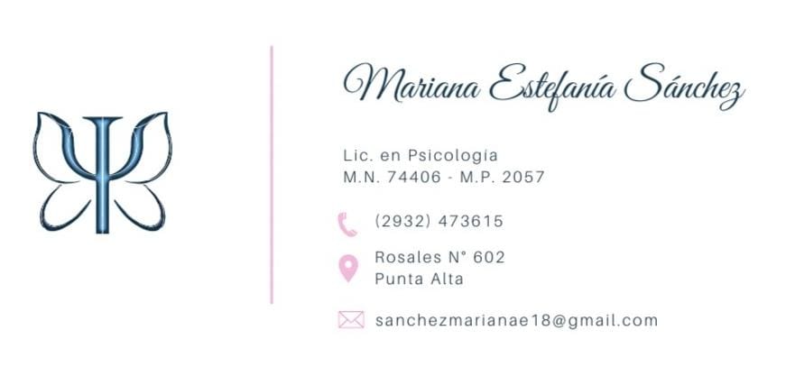 Maria Estefanía Sanchez - Psicologa logo